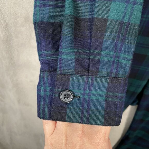 Onepiece Norwegian The Checked Pyjamas Unisex Small Green Tartan Plaid Jumpsuit - Picture 11 of 16